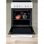 INDESIT | Cooker | IS5V8GMW/E | Hob type Vitroceramic | Oven type Electric | White | Width 50 cm | Grilling | Depth 60 cm | 57 L - 6
